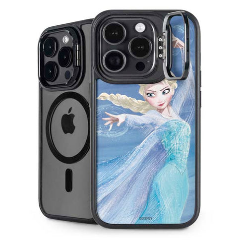 Disney Frozen Elsa Icy Powers Art iPhone 16 Pro Kickstand Case